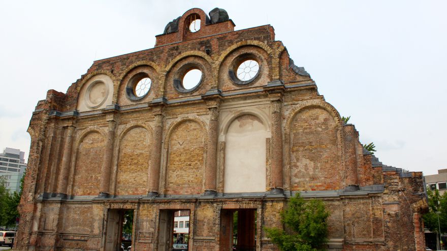 former entrance hall of Anhalter Bahnhof former entrance hall of Anhalter Bahnhof